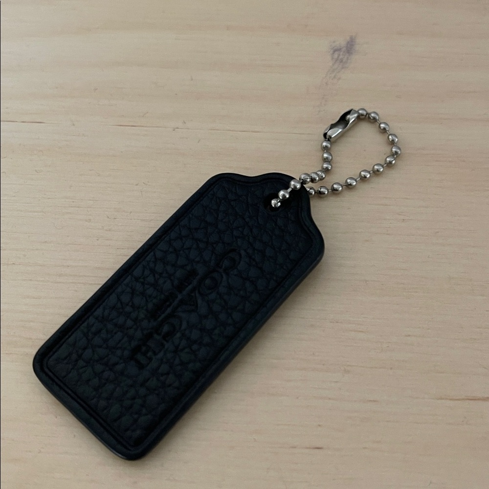 Coach leather tag - Picture 3 of 4